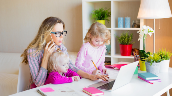 How to Work From Home with Children Successfully : 13 Hacks